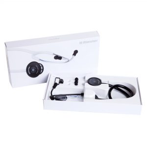 Stetoscop cu membrană dublă Riester Duplex 2.0 negru utilizare 4201-01